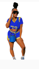 Load image into Gallery viewer, DIGITAL PRINTING T-SHIRT AND SHORTS 2-PIECE SET
