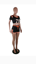 Load image into Gallery viewer, DIGITAL PRINTING T-SHIRT AND SHORTS 2-PIECE SET
