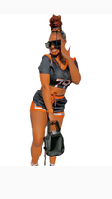 Load image into Gallery viewer, DIGITAL PRINTING T-SHIRT AND SHORTS 2-PIECE SET

