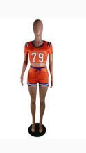 Load image into Gallery viewer, DIGITAL PRINTING T-SHIRT AND SHORTS 2-PIECE SET
