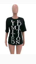 Load image into Gallery viewer, FASHION LETTER PRINT SHORT SLEEVE T-SHIRTS
