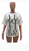 Load image into Gallery viewer, FASHION LETTER PRINT SHORT SLEEVE T-SHIRTS
