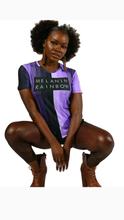 Load image into Gallery viewer, COLOR BLOCKING LETTER PRINTING SHORT SLEEVE TEE

