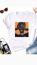 Load image into Gallery viewer, BLACK BEAUTY PRINTED ROUND NECK T-SHIRT
