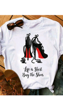 Load image into Gallery viewer, HIGH HEEL PRINTED T-SHIRTS

