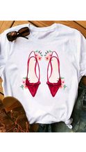 Load image into Gallery viewer, HIGH HEEL PRINTED T-SHIRTS

