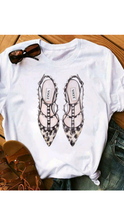 Load image into Gallery viewer, HIGH HEEL PRINTED T-SHIRTS
