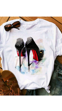 Load image into Gallery viewer, HIGH HEEL PRINTED T-SHIRTS
