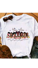 Load image into Gallery viewer, CARTOON GIRL PRINTING T-SHIRTS
