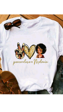 Load image into Gallery viewer, CARTOON GIRL PRINTING T-SHIRTS
