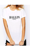 Load image into Gallery viewer, UNISEX FASHION LETTER PRINTED ROUND NECK T-SHIRT

