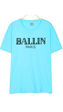Load image into Gallery viewer, UNISEX FASHION LETTER PRINTED ROUND NECK T-SHIRT
