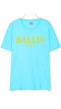 Load image into Gallery viewer, UNISEX FASHION LETTER PRINTED ROUND NECK T-SHIRT
