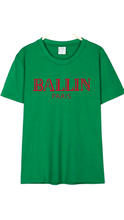 Load image into Gallery viewer, UNISEX FASHION LETTER PRINTED ROUND NECK T-SHIRT
