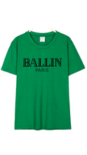 Load image into Gallery viewer, UNISEX FASHION LETTER PRINTED ROUND NECK T-SHIRT
