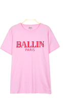 Load image into Gallery viewer, UNISEX FASHION LETTER PRINTED ROUND NECK T-SHIRT
