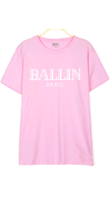 Load image into Gallery viewer, UNISEX FASHION LETTER PRINTED ROUND NECK T-SHIRT
