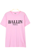 Load image into Gallery viewer, UNISEX FASHION LETTER PRINTED ROUND NECK T-SHIRT
