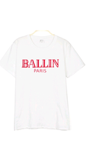 Load image into Gallery viewer, UNISEX FASHION LETTER PRINTED ROUND NECK T-SHIRT
