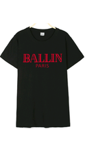 Load image into Gallery viewer, UNISEX FASHION LETTER PRINTED ROUND NECK T-SHIRT
