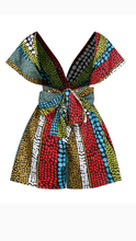 Load image into Gallery viewer, FASHION GRAPHIC PRINTING V NECK ROMPERS
