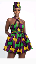 Load image into Gallery viewer, FASHION GRAPHIC PRINTING V NECK ROMPERS
