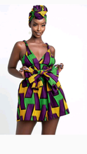 Load image into Gallery viewer, FASHION GRAPHIC PRINTING V NECK ROMPERS
