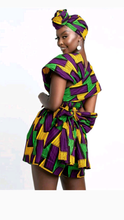 Load image into Gallery viewer, FASHION GRAPHIC PRINTING V NECK ROMPERS
