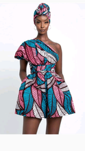 Load image into Gallery viewer, FASHION GRAPHIC PRINTING V NECK ROMPERS
