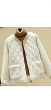 Load image into Gallery viewer, WOMEN'S CASUAL POCKET DESIGN TEDDY COAT
