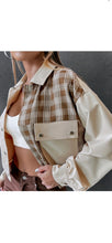 Load image into Gallery viewer, WOMEN'S FASHION PATCHWORK COLOR BLOCKING SINGLE-BREASTED COAT
