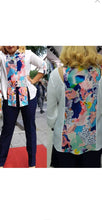 Load image into Gallery viewer, WOMEN'S PATCHWORK LONG SLEEVE PRINTING TOP AND PANTS 2-PIECE SET
