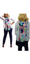 Load image into Gallery viewer, WOMEN'S PATCHWORK LONG SLEEVE PRINTING TOP AND PANTS 2-PIECE SET
