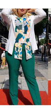 Load image into Gallery viewer, WOMEN'S PATCHWORK LONG SLEEVE PRINTING TOP AND PANTS 2-PIECE SET
