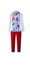 Load image into Gallery viewer, WOMEN'S PATCHWORK LONG SLEEVE PRINTING TOP AND PANTS 2-PIECE SET
