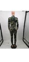 Load image into Gallery viewer, LAPEL SINGLE-BREASTED LONG SLEEVE CAMOUFLAGE PRINT SHIRT AND SLIM PANTS

