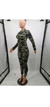 Load image into Gallery viewer, LAPEL SINGLE-BREASTED LONG SLEEVE CAMOUFLAGE PRINT SHIRT AND SLIM PANTS
