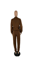 Load image into Gallery viewer, CASUAL LETTER PRINTING SWEATSHIRT AND SWEAT PANTS 2-PIECE SET
