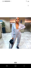 Load image into Gallery viewer, WOMEN'S SEXY U-NECK HOODIES AND SWEATPANTS 2-PIECE SET
