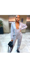 Load image into Gallery viewer, WOMEN'S SEXY U-NECK HOODIES AND SWEATPANTS 2-PIECE SET
