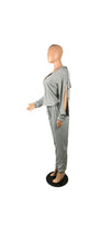Load image into Gallery viewer, WOMEN'S SEXY U-NECK HOODIES AND SWEATPANTS 2-PIECE SET
