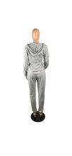 Load image into Gallery viewer, WOMEN'S SEXY U-NECK HOODIES AND SWEATPANTS 2-PIECE SET
