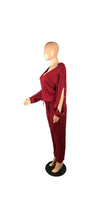 Load image into Gallery viewer, WOMEN'S SEXY U-NECK HOODIES AND SWEATPANTS 2-PIECE SET
