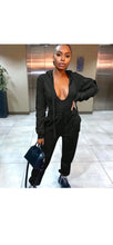 Load image into Gallery viewer, WOMEN'S SEXY U-NECK HOODIES AND SWEATPANTS 2-PIECE SET

