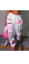 Load image into Gallery viewer, WOMEN'S FASHION GRAPHIC PRINTED JOGGER PANTS
