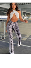Load image into Gallery viewer, WOMENS FASHION GRAPHIC PRINT HIGH WAISTED PANTS

