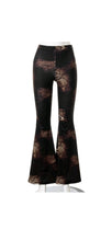 Load image into Gallery viewer, WOMEN'S SERPENTINE PRINTING HIGH WAISTED FLARE PANTS
