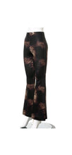 Load image into Gallery viewer, WOMEN'S SERPENTINE PRINTING HIGH WAISTED FLARE PANTS
