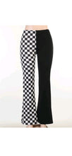 Load image into Gallery viewer, WOMENS COLOR BLOCKING FLARE PANTS

