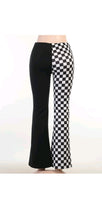 Load image into Gallery viewer, WOMENS COLOR BLOCKING FLARE PANTS
